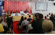 Konferencija za novinare Udruženje porodica nestalih i poginulih lica „Suza“ Konferencija za novinare Udruženje porodica nestalih i poginulih lica „Suza“